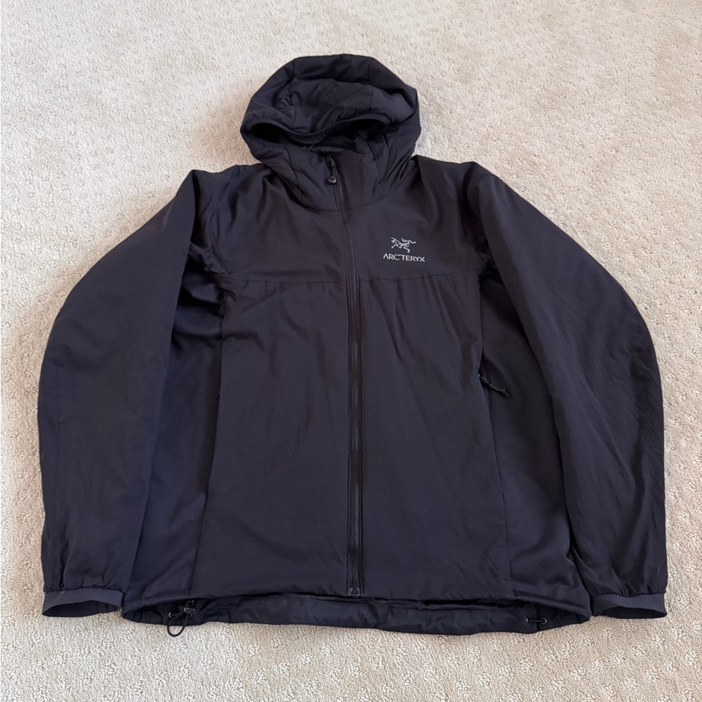 Arc’Teryx Atom Hoody Black Jacket Size Medium